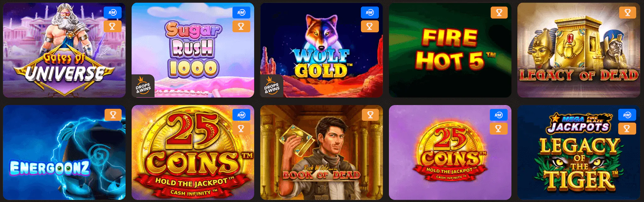 juegos en Sol Casino